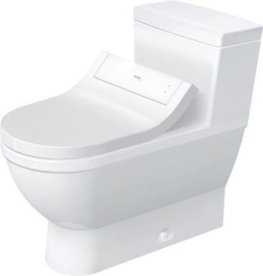 Starck 3 One piece toilet for shower toilet seat