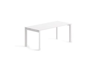 E-MEDIA - Melamine office desk / meeting table _ DVO
