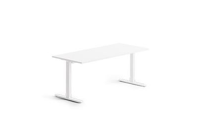 NOBU - Sectional melamine and metal office desk _ DVO