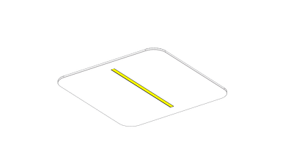 EchoLED LINEAR SQUARE