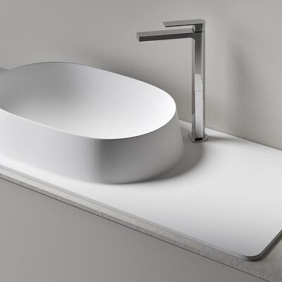 Caldera: lavabo in appoggio di design