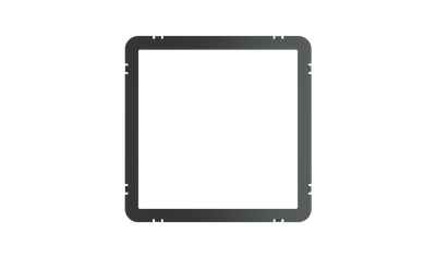 Plastic frame for button compatibility with Waterproof Cover IP65