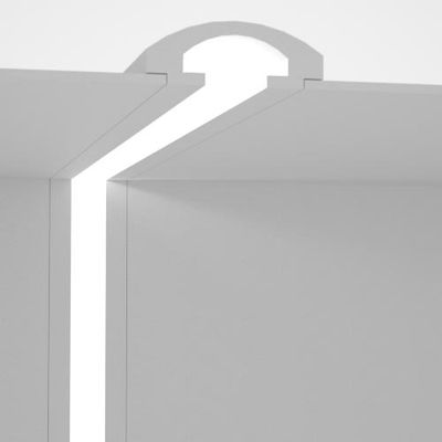 EL112 Veletta per taglio di luce indiretta per 1 o 2 Strip Led