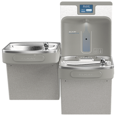 ezH2O®  Bottle Filling Station with Versatile Bi-Level ADA Cooler Filtered Refrigerated Stainless