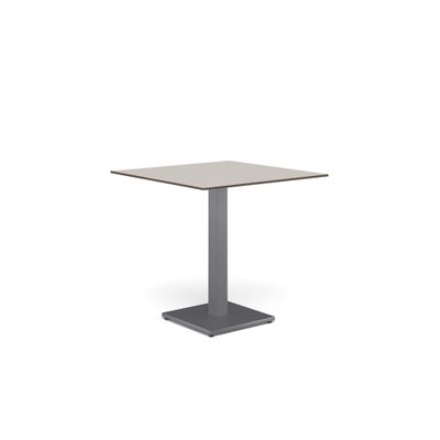 hpl indoor top 79x79 / outside in Steel, HPL - Collection Piani HPL Indoor