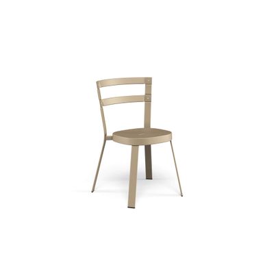 chair / outside in Steel - Collection Thor