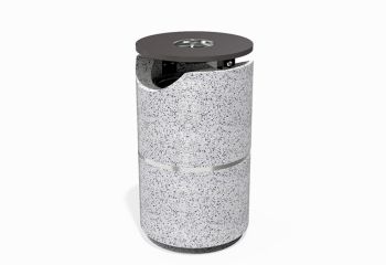 Litter bin  - Concrete waste bin - Model 127