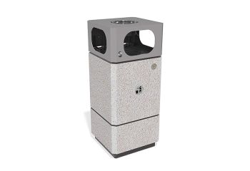 Litter bin  - Concrete waste bin - Model 216