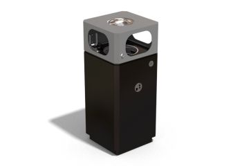 Recycle Bin  - Metal waste bin - Model 217