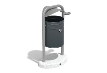 Recycle Bin  - Metal waste bin - Model 91