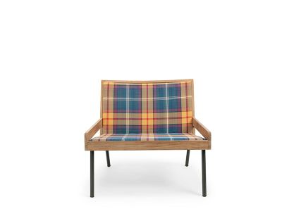 Lounge armchair - Allaperto Mountain Tartan