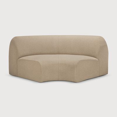 Bulky modular sofa - Almond - 133 x 133 x 75 cm (10121448)