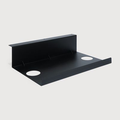 Metal cable tray - Black - 40 x 29 x 10 cm (10126316)