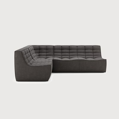 N701 modular sofa set - Dark Grey - 231 x 171 x 76 cm (10S22033)