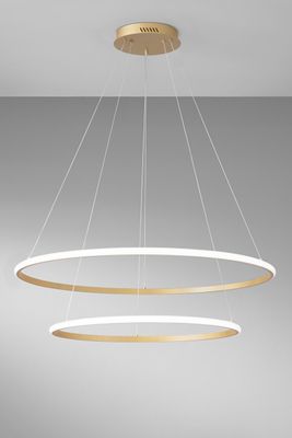 SOSPENSIONE LED AXIS ORO 70W 7700LM CCT 80/60X150CM