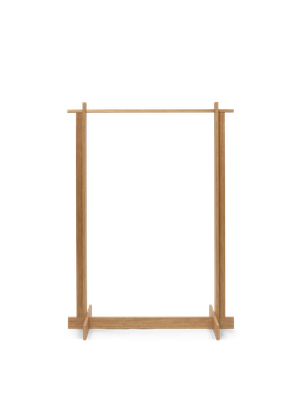 Bridge Clothes Rack - Oiled Oak