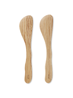Cairn Butter Knives - Set of 2 - Oak
