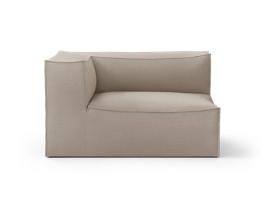 Catena Sofa Armrest Left L400 - Cotton Linen - Natural