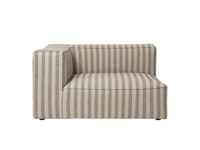 Catena Sofa Armrest Left L400 - Louisiana - Sand/Off-White