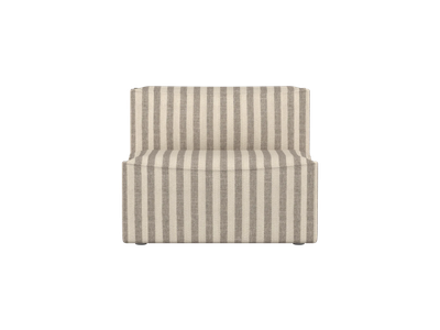 Catena Sofa Center S100 - Louisiana - Sand/Off-White