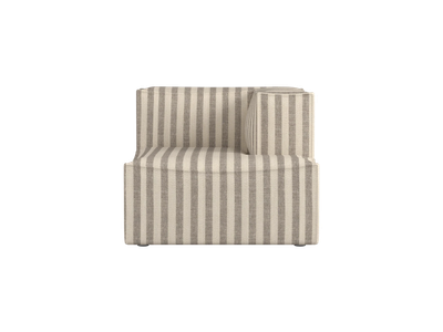 Catena Sofa Chaise Longue Right S601 - Louisiana - Sand/Off-White
