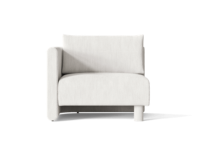 Dase Sofa Armrest Left - Bouclé - Off-white