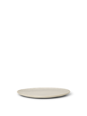 Flow Plate - Medium - Off-White Speckle