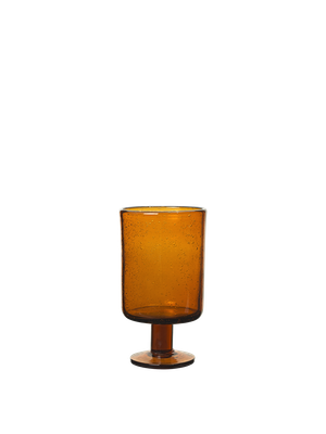 Oli Wine Glass - Amber
