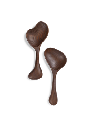 Os Salad Servers - Dark Brown