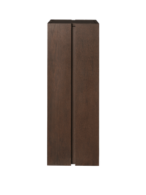 Parcel Pedestal - Dark Stained Oak