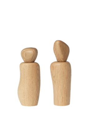 Pebble & Cairn Grinder Gift Set - Oak