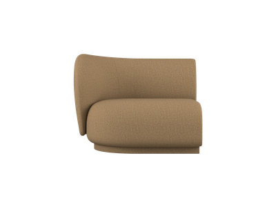 Rico Sofa Armrest Left - Raw Bouclé - Tan