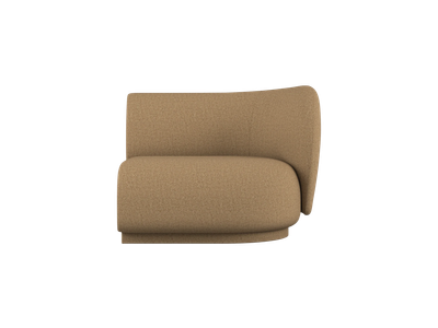 Rico Sofa Armrest Right - Raw Bouclé - Tan