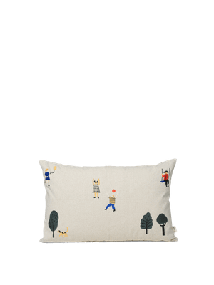 The Park Cushion Cover - Natural