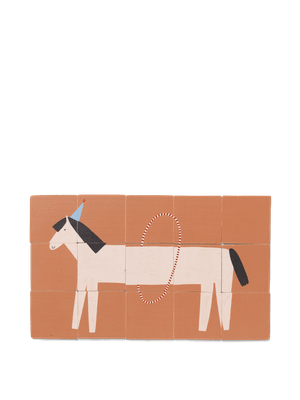 Two-Sided Puzzle - Walrus/Horse