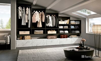 Cabina Look appesa - Composizione 26