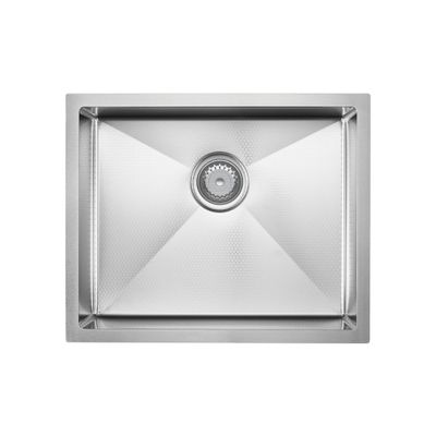 Hana Anti-Scratch 40L Single Kitchen Sink, Stainless Steel