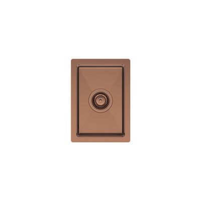 Hana 10L Single Kitchen Sink, Brushed Copper
