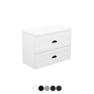 Newport Ensuite All Drawer 750 Wall Hung Vanity