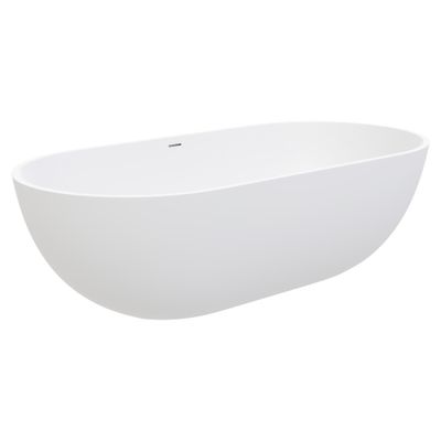 Nero Solid Surface Bath, 1780mm