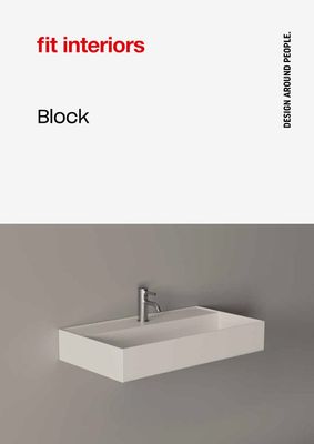 Block - Minimalist Basin for Locker Rooms