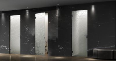 Tuttovetro swing doors