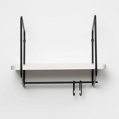 Urban Nomad Wall Shelf / 42x24 cm / Black / White