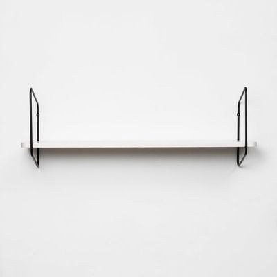 Urban Nomad Wall Shelf / 94x24 cm / Black / White