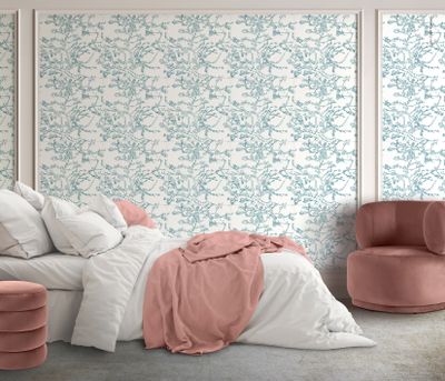 Fiori di Mandorlo Minimal Bianco 53x53cm