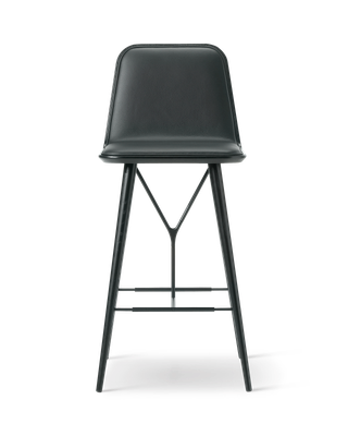 Spine Wood Base Barstool