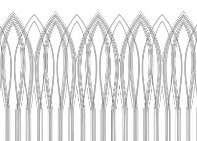 Empire White - Deco Arches