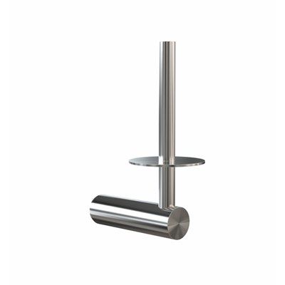 TOILET ROLL HOLDER 1912 » BRUSHED STAINLESS