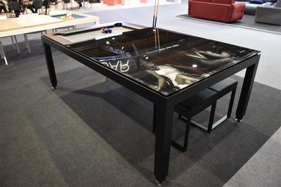 Crystal Mirage glass table