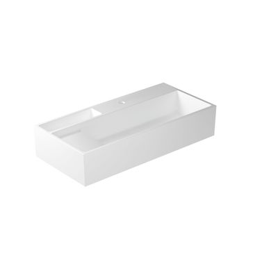 NEXT NARROW - Countertop washbasin 100x48 cm